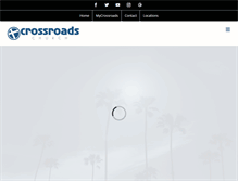 Tablet Screenshot of gotocrossroads.com